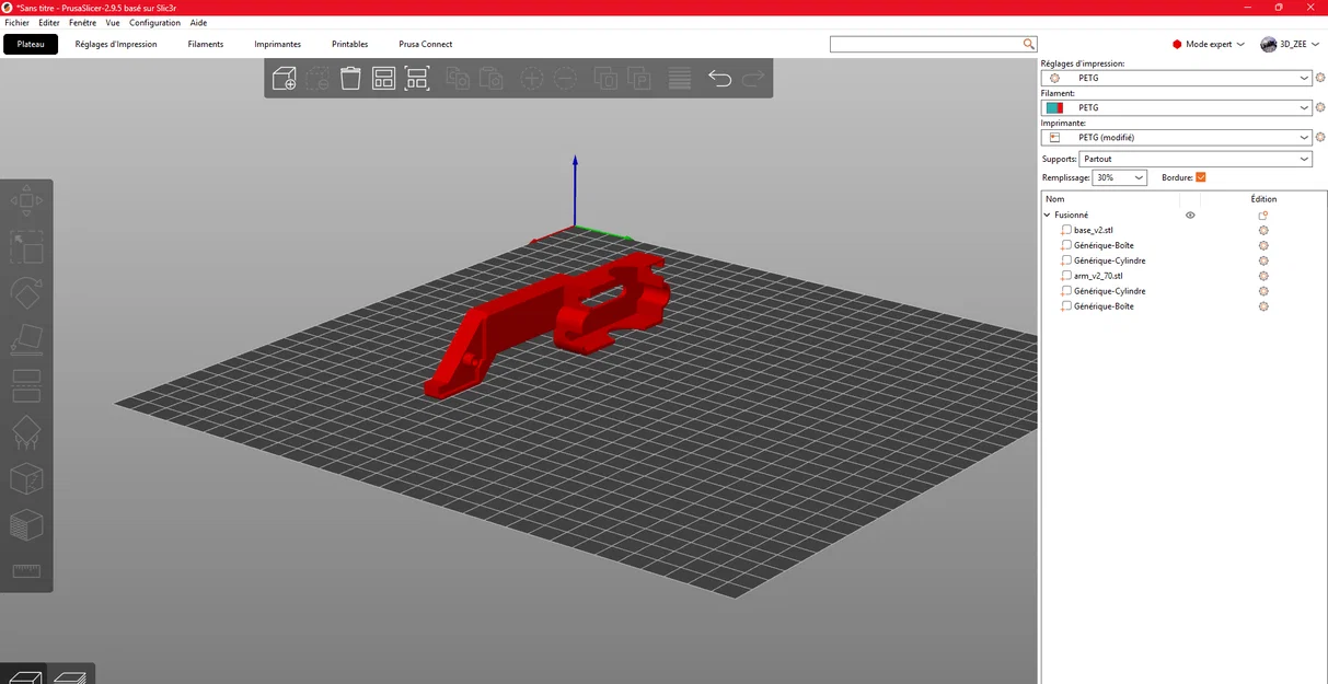 Bộ 5 giá đỡ cảm biến sợi nhựa (Filament Sensor) cho Prusa MINI - Image 5