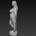 Mô hình tượng nghệ thuật nữ nhân đầy đặn cho máy in 3D - Thumbnail 4