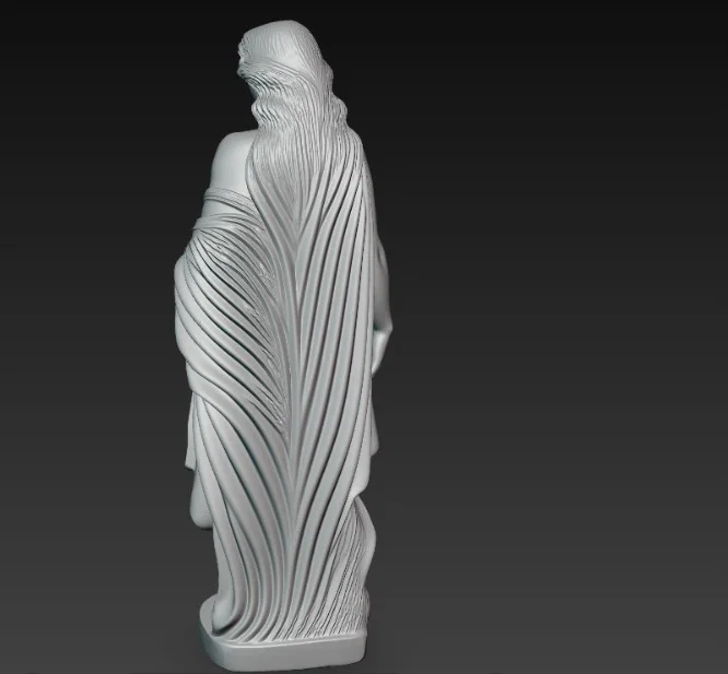 Mô hình tượng nghệ thuật nữ nhân đầy đặn cho máy in 3D - Image 6