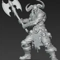 Mô hình Chiến binh Quỷ dữ (Demonic Warrior 1) in 3D cực chi tiết - Thumbnail 2