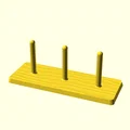 Tower of Hanoi — Bộ đồ chơi xếp tháp đố vui có thể tùy chỉnh - Thumbnail 1