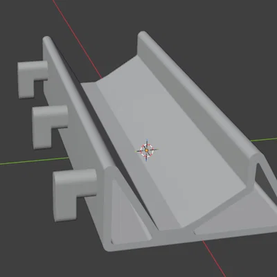 Giá treo Flipper Zero cho bảng IKEA Skadis (Phiên bản chốt đảo ngược)