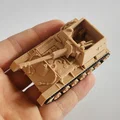 Mô hình pháo tự hành SU-76 tỉ lệ 1:72 - Thumbnail 3