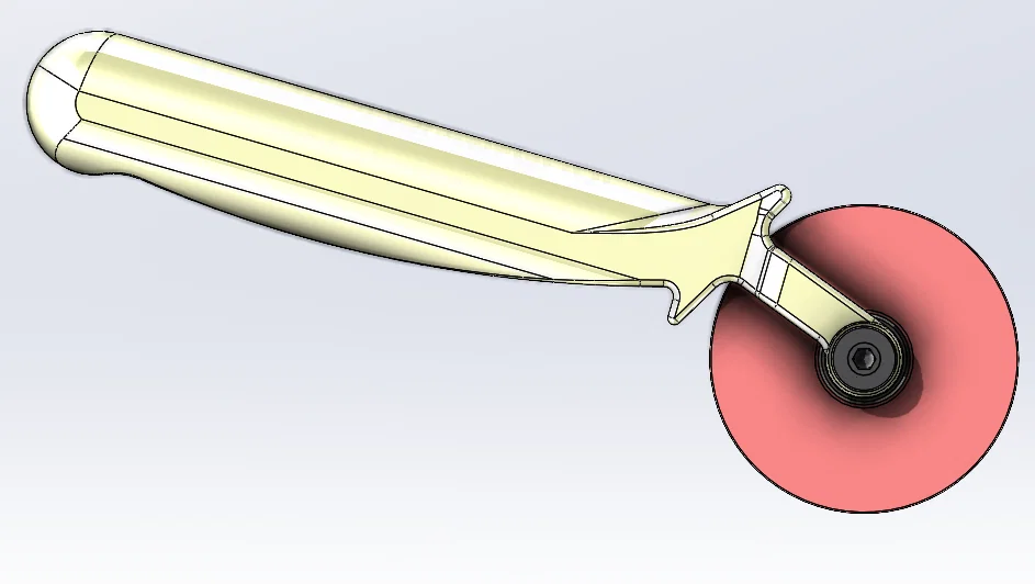 Mẫu Con Lăn Cầm Tay Đa Năng Tự In 3D Độc Đáo - Image 1