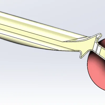 Mẫu Con Lăn Cầm Tay Đa Năng Tự In 3D Độc Đáo