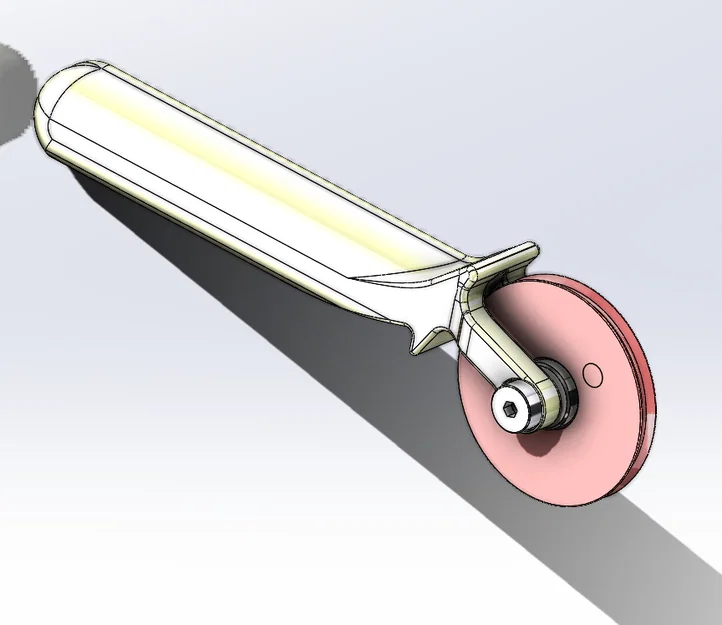 Mẫu Con Lăn Cầm Tay Đa Năng Tự In 3D Độc Đáo - Image 2