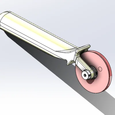 Mẫu Con Lăn Cầm Tay Đa Năng Tự In 3D Độc Đáo