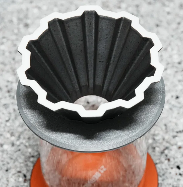 Đế đỡ phễu ORIGAMI Pinn (ORIGAMI Pinn Dripper Holder) in 3D - Image 1