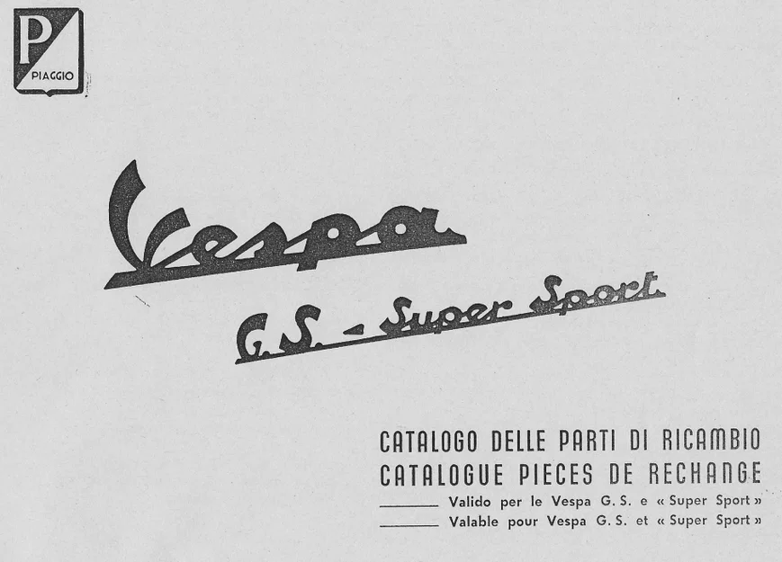 Mô hình logo Vespa GS 160 - Phụ kiện trang trí cho người yêu xe cổ - Image 2