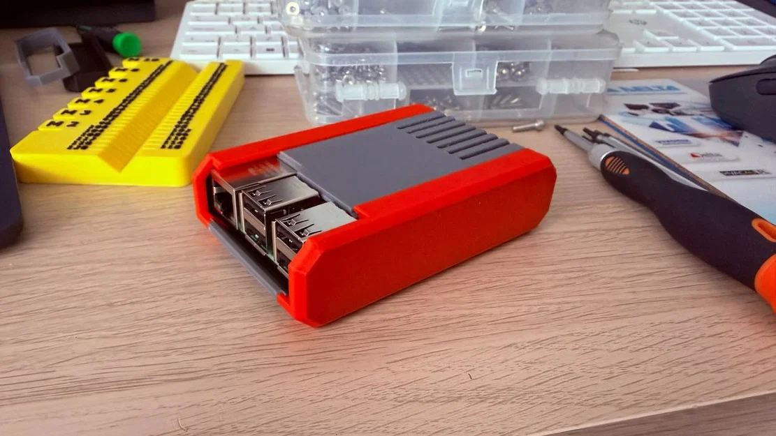 Raspberry Pi Slim Box: Vỏ case siêu mỏng cho Raspberry Pi 3 - Image 1