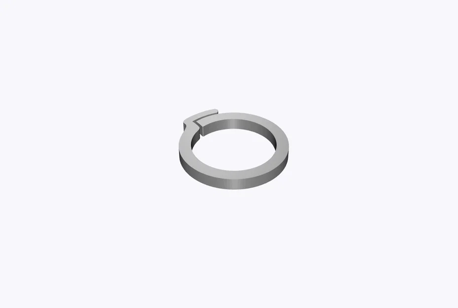 Vòng Móc Khóa Mini Linh Hoạt Big O Ring - Phụ Kiện In 3D Tiện Lợi - Image 1