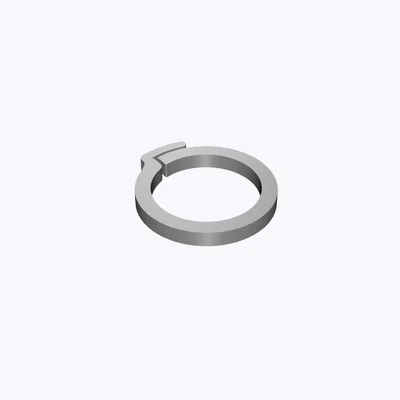 Vòng Móc Khóa Mini Linh Hoạt Big O Ring - Phụ Kiện In 3D Tiện Lợi