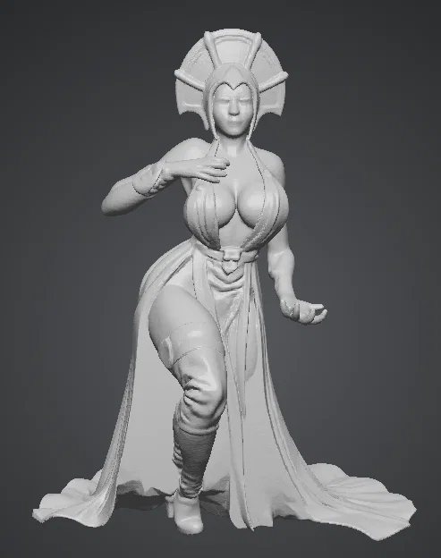 Mô hình 3D Evil-Lyn: Nữ hoàng phép thuật huyền thoại - Image 3