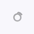 Vòng móc khóa mini đa năng 3D (O-Ring Keys) nhỏ gọn tiện lợi - Thumbnail 1