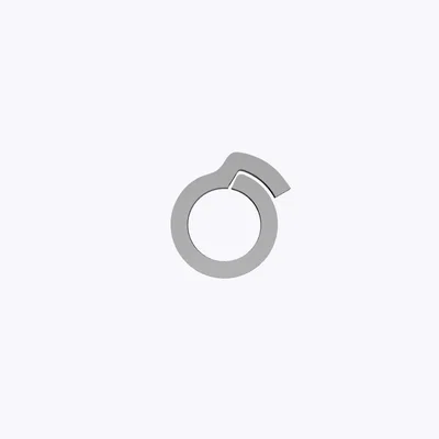 Vòng móc khóa mini đa năng 3D (O-Ring Keys) nhỏ gọn tiện lợi