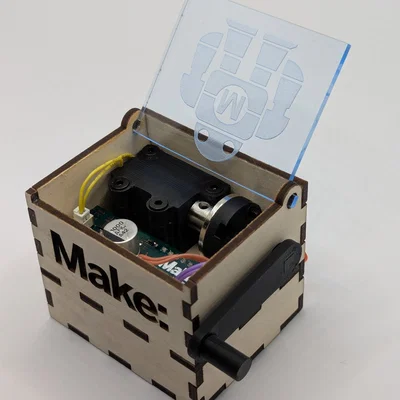 Mô hình 3D cho dự án âm nhạc musPICbox