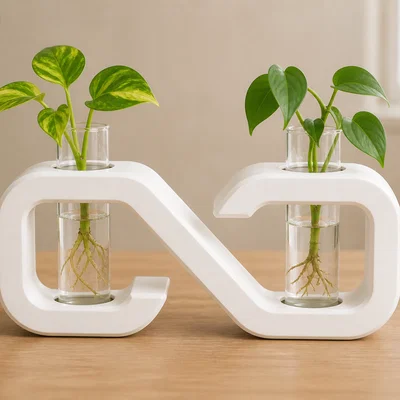Infinity Propagation Vase – Lọ Ươm Cây Thủy Canh Hiện Đại (Ống nghiệm 25mm)