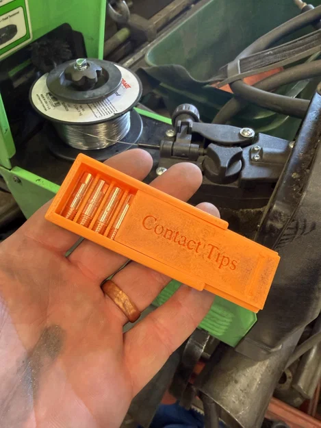 Hộp Đựng Đầu Chụp (Contact Tip Storage Box) - Image 1