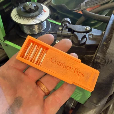 Hộp Đựng Đầu Chụp (Contact Tip Storage Box)