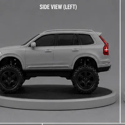 Mô hình xe Volvo XC90 độ off-road cho trò chơi Prusa Crash Derby