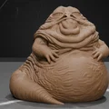 Mô hình 3D Jabba The Hutt Star Wars không cần support - Thumbnail 1