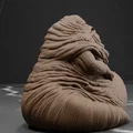 Mô hình 3D Jabba The Hutt Star Wars không cần support - Thumbnail 2