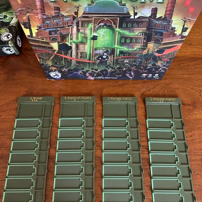 Nucleum Experiment Trays v2 - Khay đựng linh kiện game Nucleum