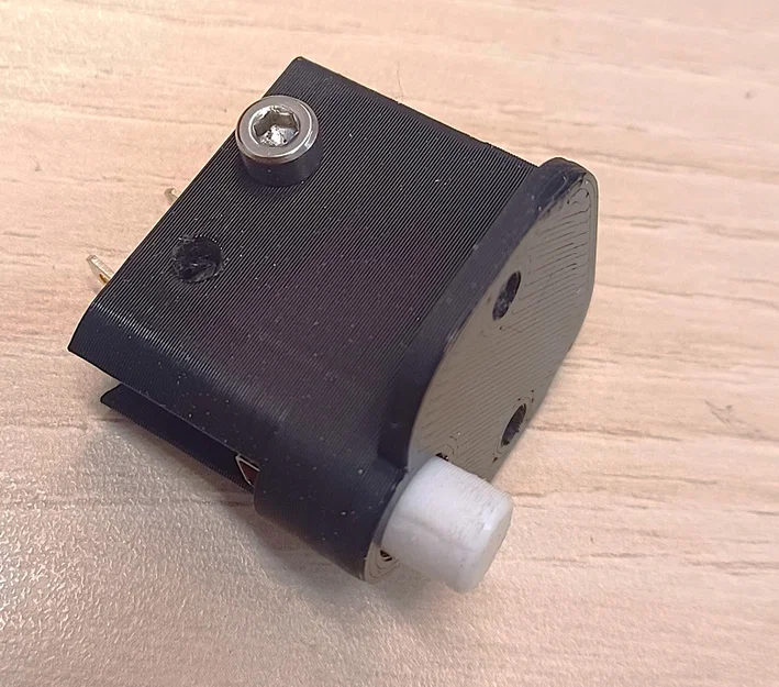 Bộ giá đỡ Microswitch có cần gạt bánh xe và nút bấm - Image 1