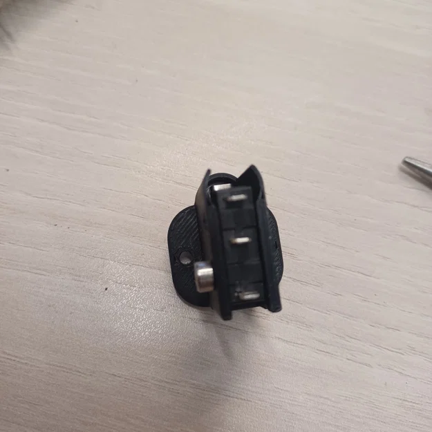 Bộ giá đỡ Microswitch có cần gạt bánh xe và nút bấm - Image 3