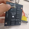 Bộ giá đỡ Microswitch có cần gạt bánh xe và nút bấm - Thumbnail 5