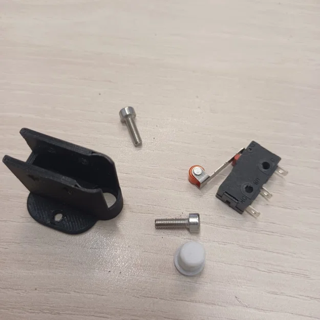 Bộ giá đỡ Microswitch có cần gạt bánh xe và nút bấm - Image 6