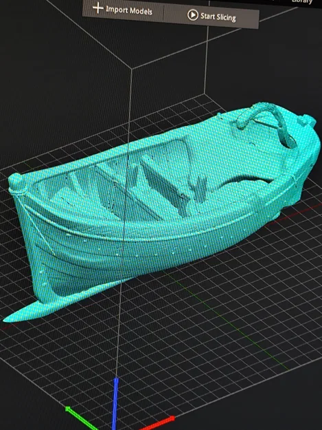 Mô hình thuyền chèo Hy Lạp cổ điển in 3D độc đáo - Image 1