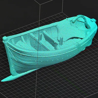Mô hình thuyền chèo Hy Lạp cổ điển in 3D độc đáo