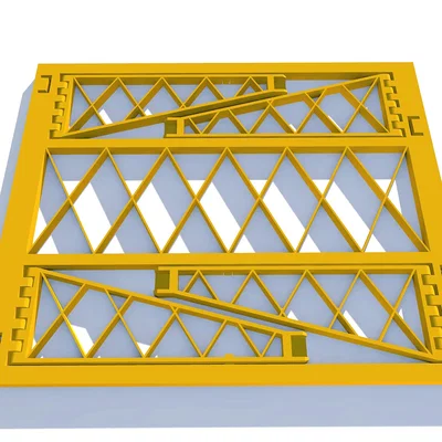 Kệ Giày Gấp Gọn - In Một Lần (Print-in-Place)