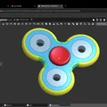 Fidget Spinner Tham Số (Sử dụng bạc đạn 608) - Thumbnail 2