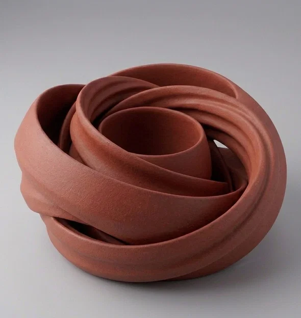 Rosy – Bình cắm hoa phong cách Japandi - Image 3