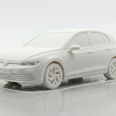 Mô hình Volkswagen Golf in 3D chi tiết dễ in (Print in place)