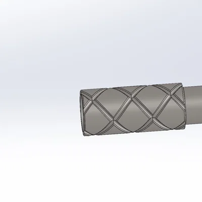Phụ kiện mở rộng trục giữ cuộn nhựa 2kg cho máy in Prusa