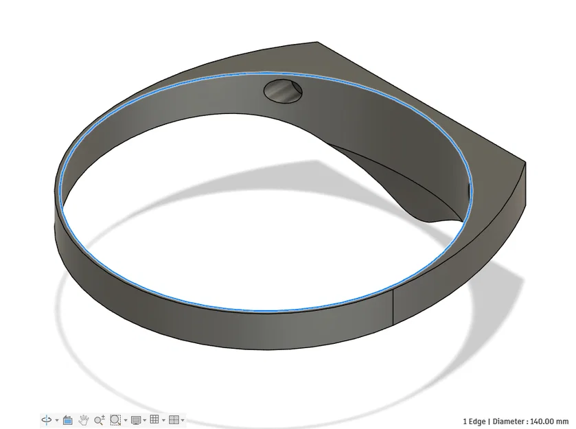 Giá treo chậu cây gắn tường 140mm - Phụ kiện trang trí 3D thông minh - Image 1