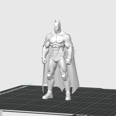 Mô hình Batman 3D chi tiết cực chất dành cho fan DC