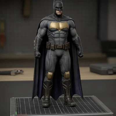 Mô hình Batman 3D chi tiết cực chất dành cho fan DC