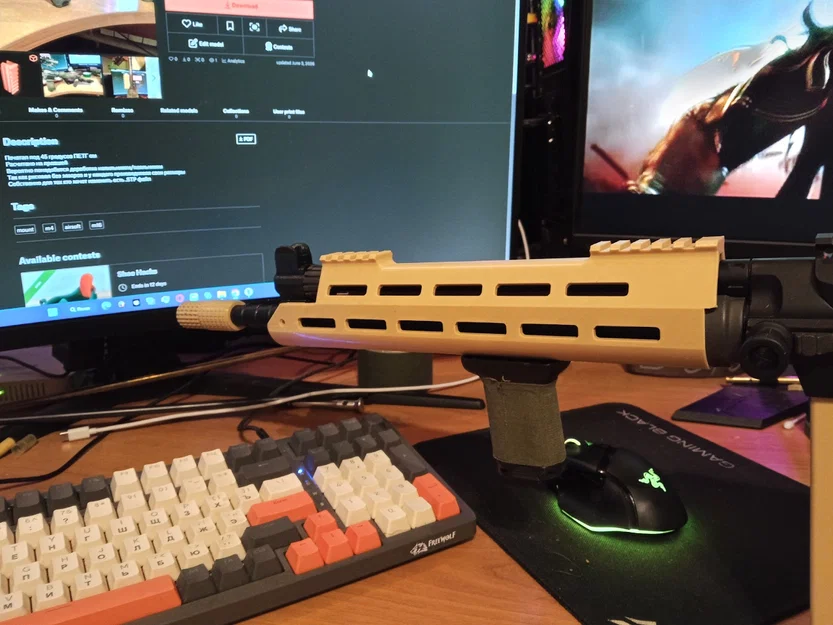 Ốp tay M-LOK cho Classic Army SA58 / FAL - Image 1