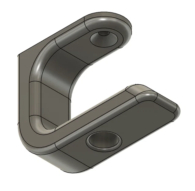 Móc Treo Tai Nghe Gắn Dưới Bàn - Phụ Kiện In 3D Gọn Gàng - Image 2