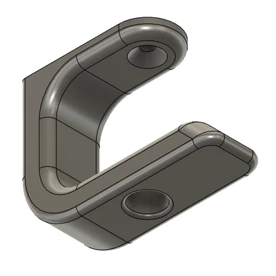 Móc Treo Tai Nghe Gắn Dưới Bàn - Phụ Kiện In 3D Gọn Gàng