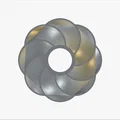 Mô hình cánh quạt Toroidal Fan - Thiết kế tối ưu cho máy in 3D - Thumbnail 1