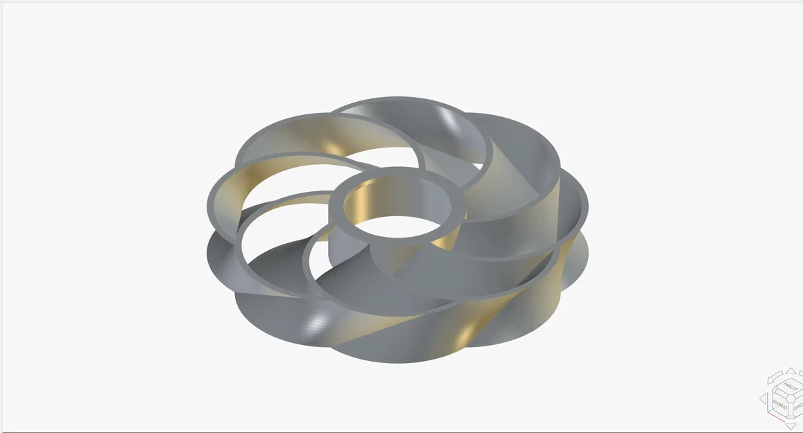 Mô hình cánh quạt Toroidal Fan - Thiết kế tối ưu cho máy in 3D - Image 2