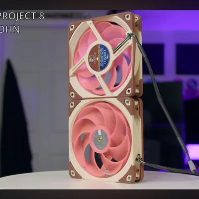 Mô hình cánh quạt Toroidal Fan - Thiết kế tối ưu cho máy in 3D