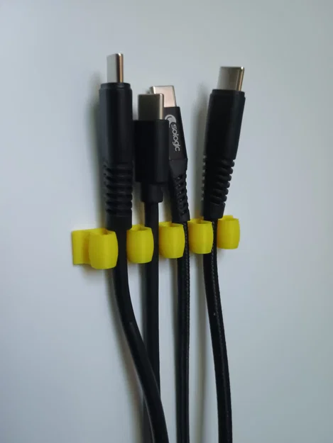 Bộ giữ cáp 4 cổng USB (4USB Cable Organizer) - Image 3