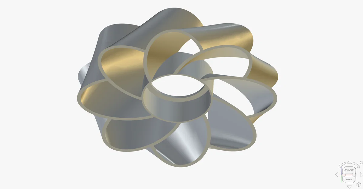 Mô hình cánh quạt Ovoidal 8 cánh độc đáo cho in 3D - Image 3