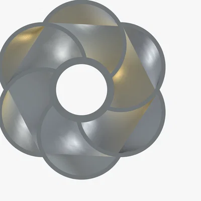 Thiết kế cánh quạt Toroidal Fan Project 6 độc đáo cho in 3D